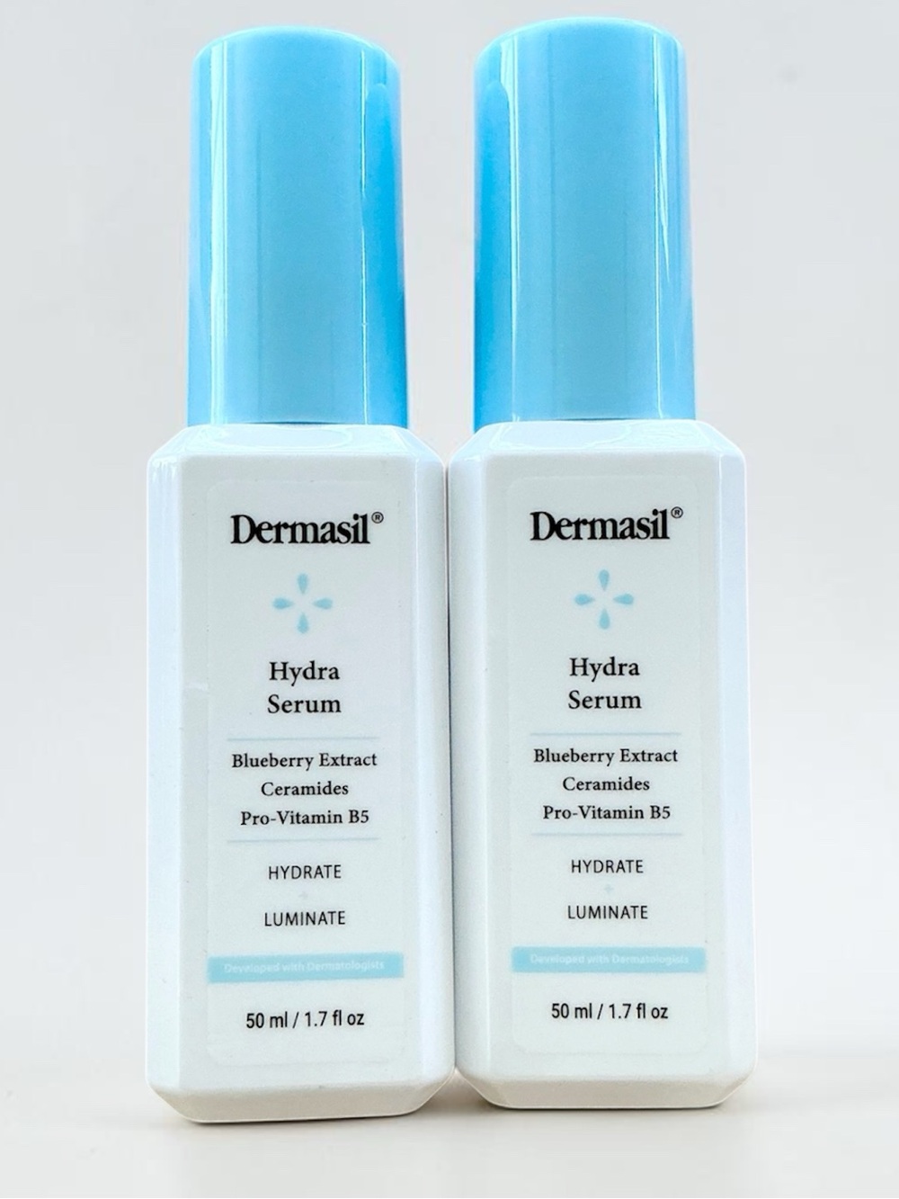 🆕 Blueberry, Ceramides, and Pro-Vitamin B5 Hydra Serum 2 Bottles